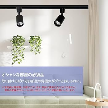 Amazon.co.jp : ダクトレール ライティングレール 0.7m 連結可能